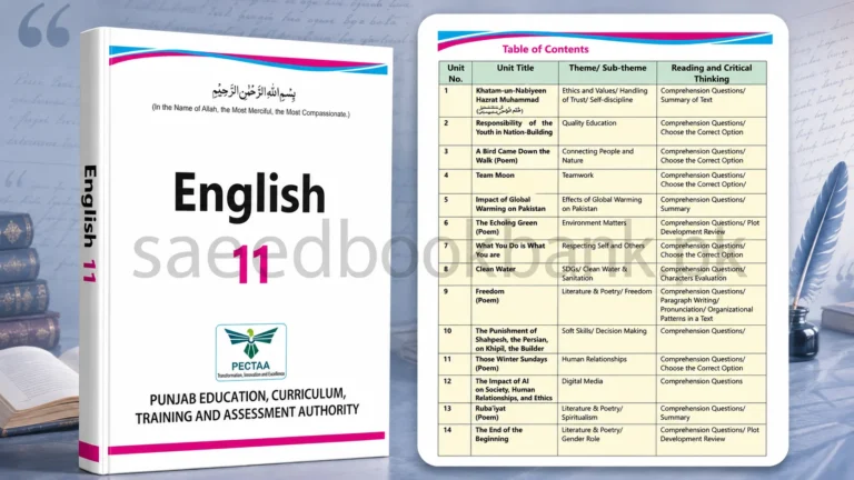 Class 11 English Book: 1st year English book